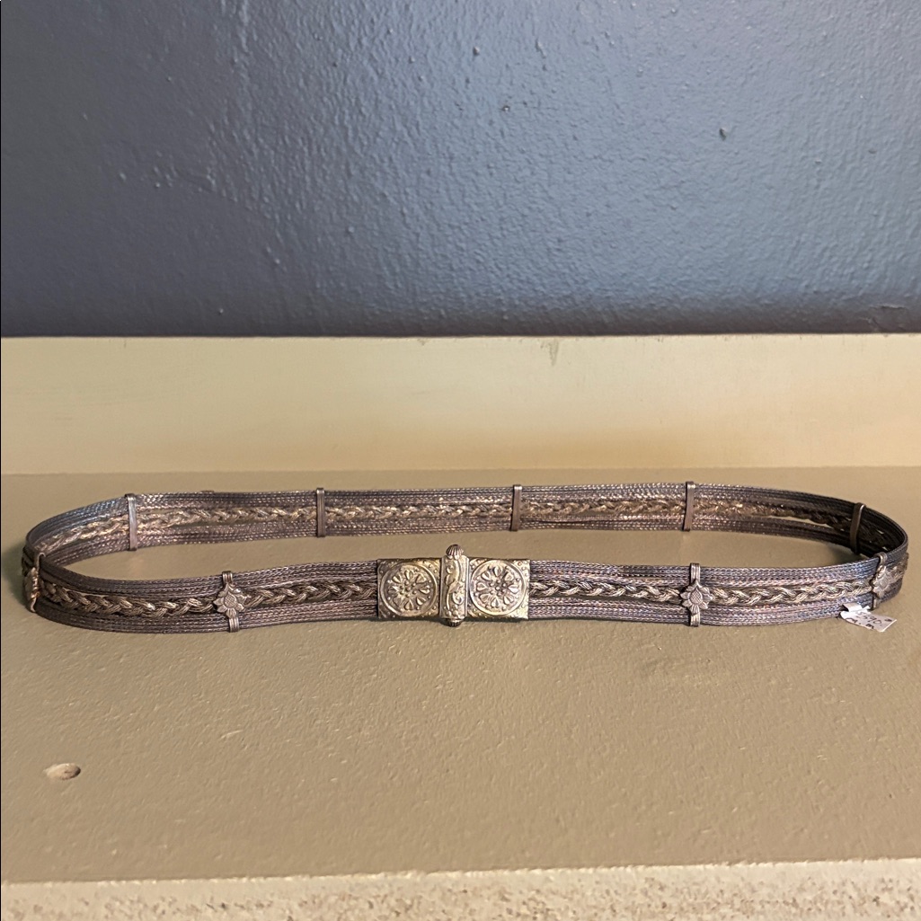 Persian Coin Silver Belt